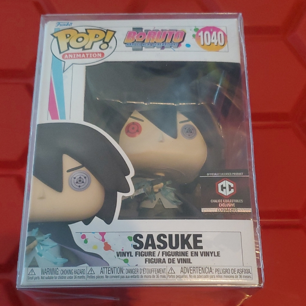 Boruto Sasuke #1040 Funko Pop Chalice Collectibles Exclusive